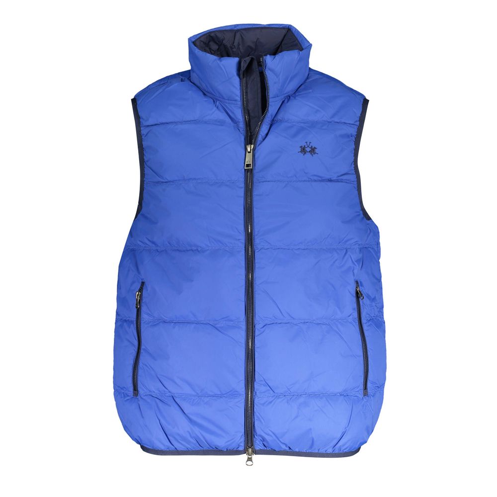 La Martina Blaue Polyamid Herren Jacke