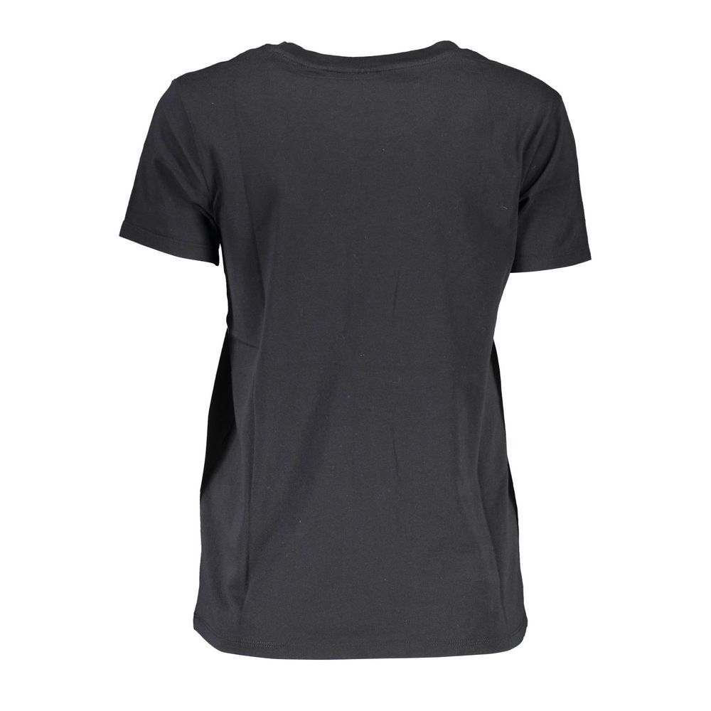 Levi's Schwarzes Baumwoll-T-Shirt für Frauen