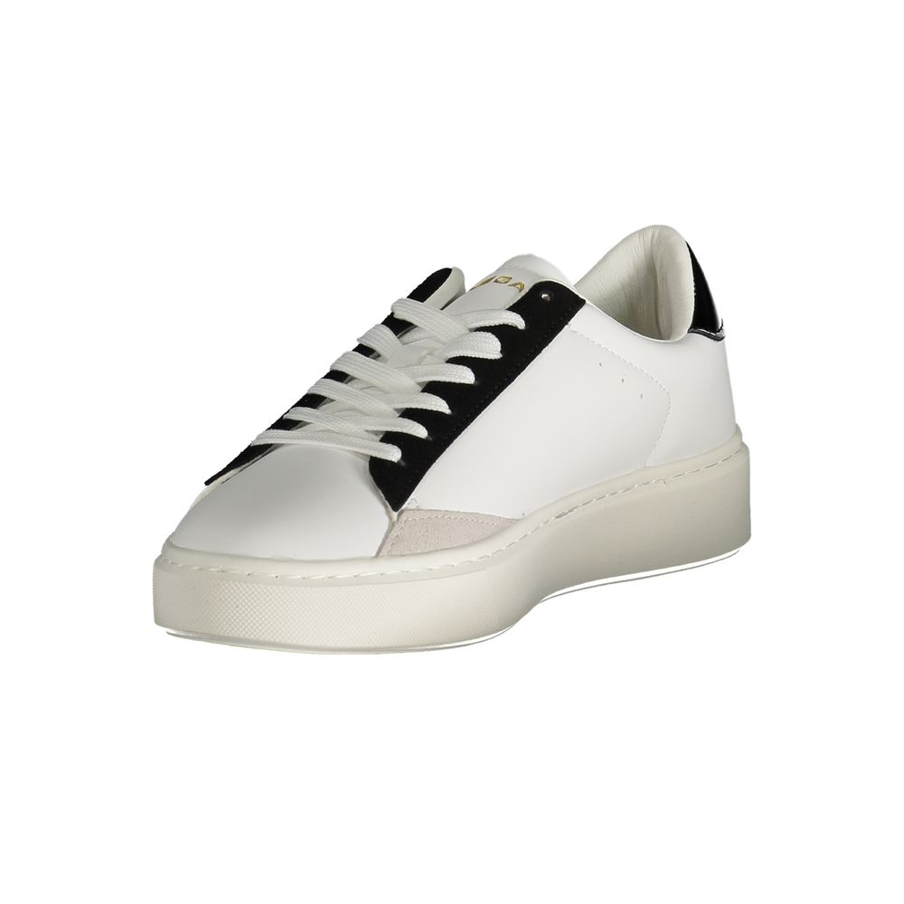 Gas Weißer Polyester Damen Sneaker
