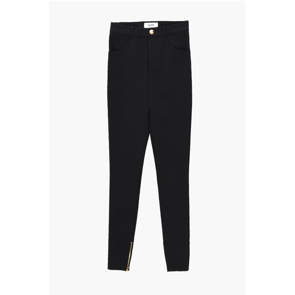 Celine Hoch taillierte dehnbare Jeggings