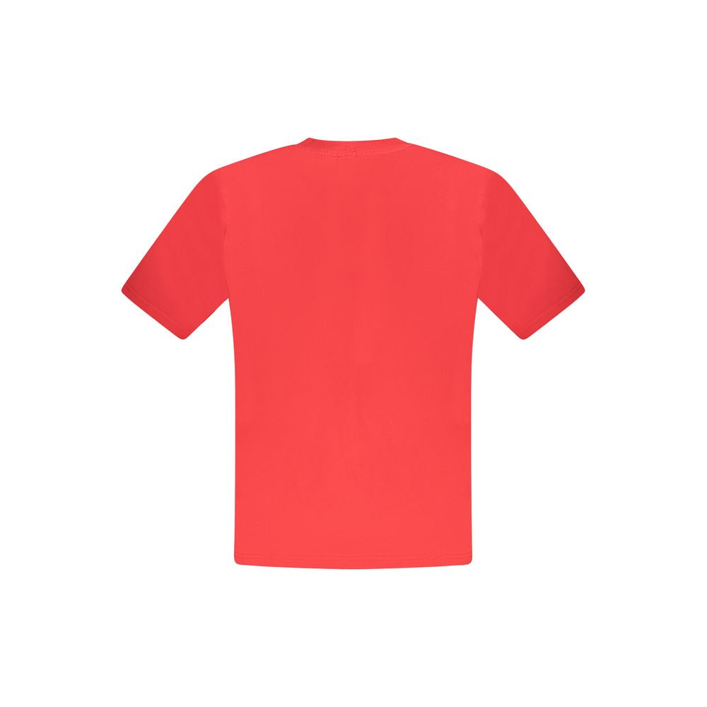 North Sails Rotes Baumwolle Männer T-Shirt