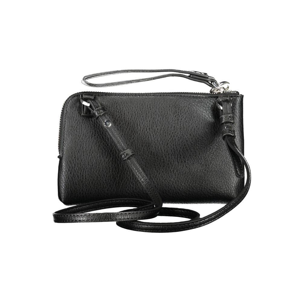 Desigual Schwarze Polyethylen-Handtasche