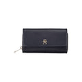 Tommy Hilfiger Blue Polyurethane Women Wallet
