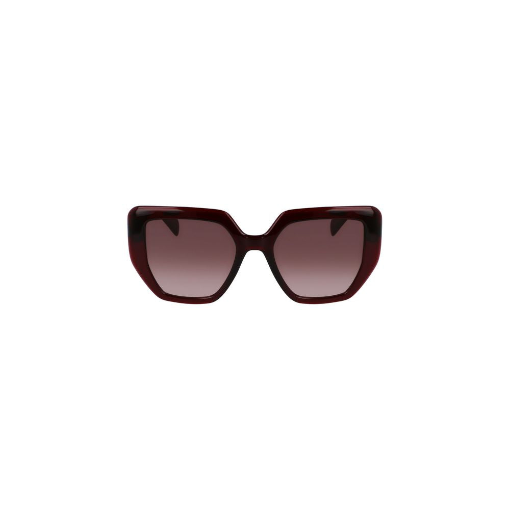 Liu Jo Rote Sonnenbrille mit Bio-Injektion für Frauen