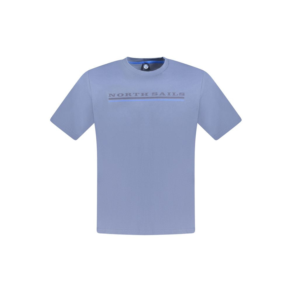 North Sails Blau Baumwolle Männer T-Shirt