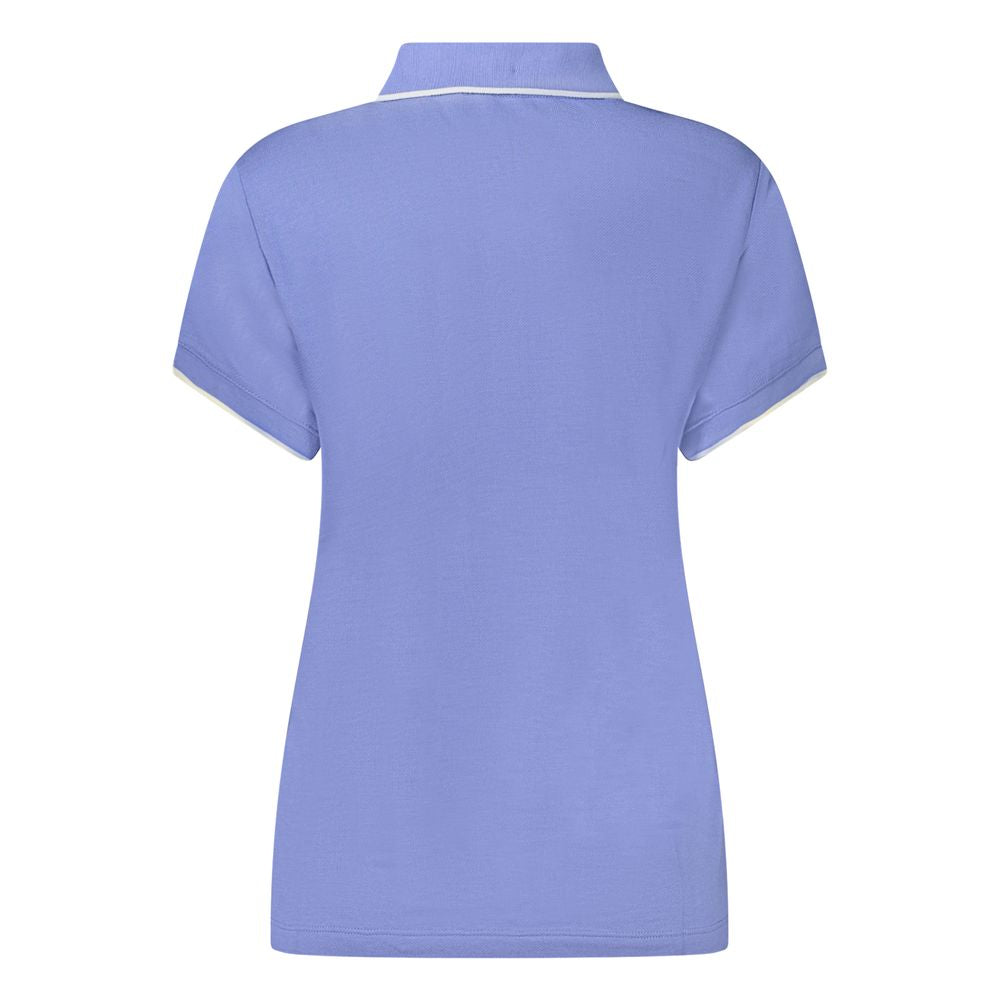North Sails Blaues Baumwoll-Poloshirt für Frauen
