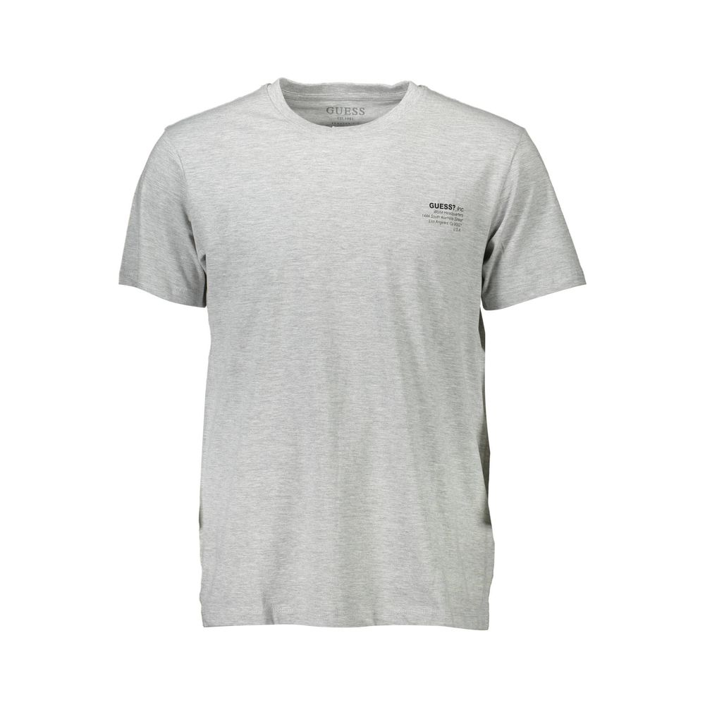 Guess Jeans Braunes Baumwoll-T-Shirt für Männer