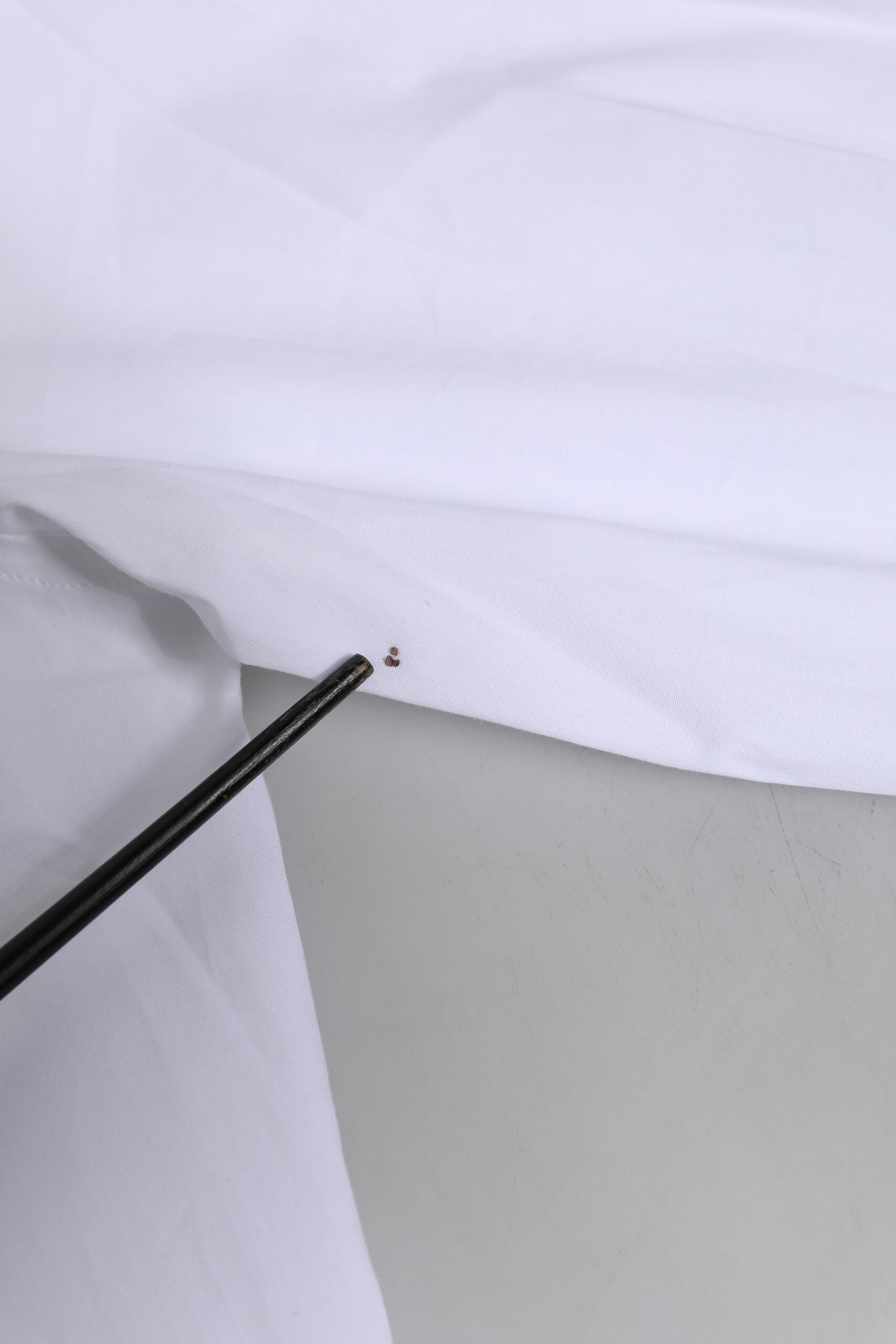 Dolce & Gabbana Weißes langärmeliges Hemd aus Baumwolle GOLD Formal