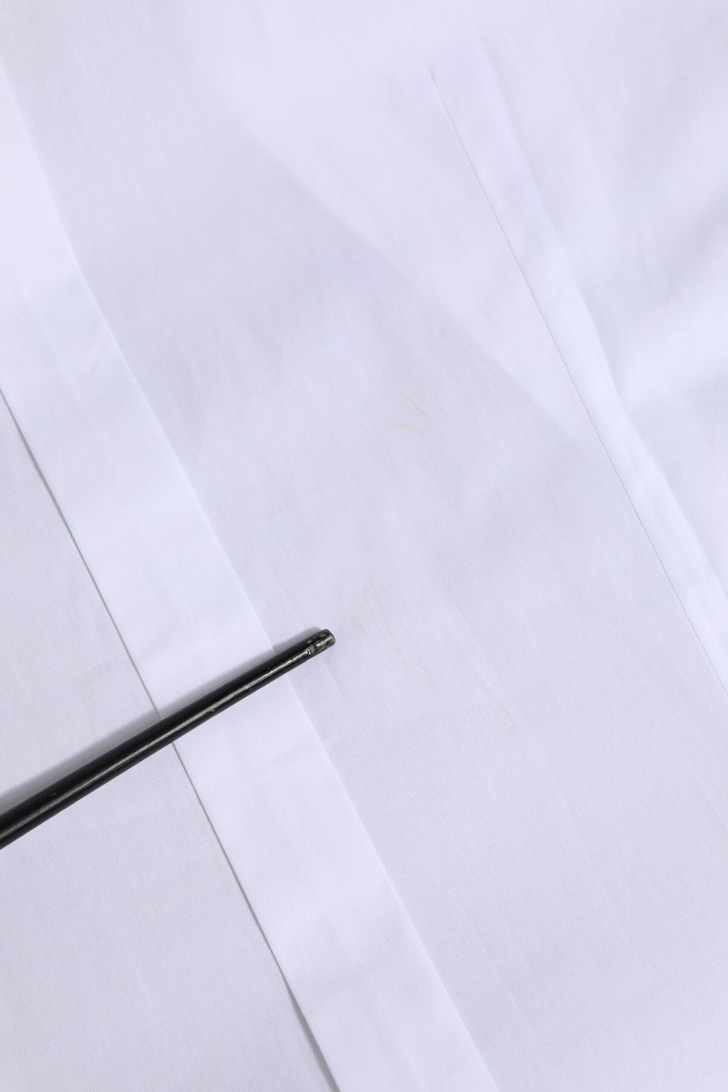 Dolce & Gabbana Weißes langärmeliges Hemd aus Baumwolle GOLD Formal