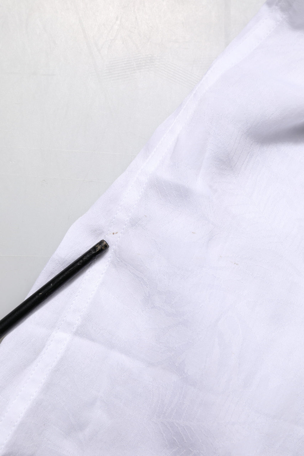 Dolce & Gabbana Weißes Baumwollhemd mit langen Ärmeln und Kragen Formal