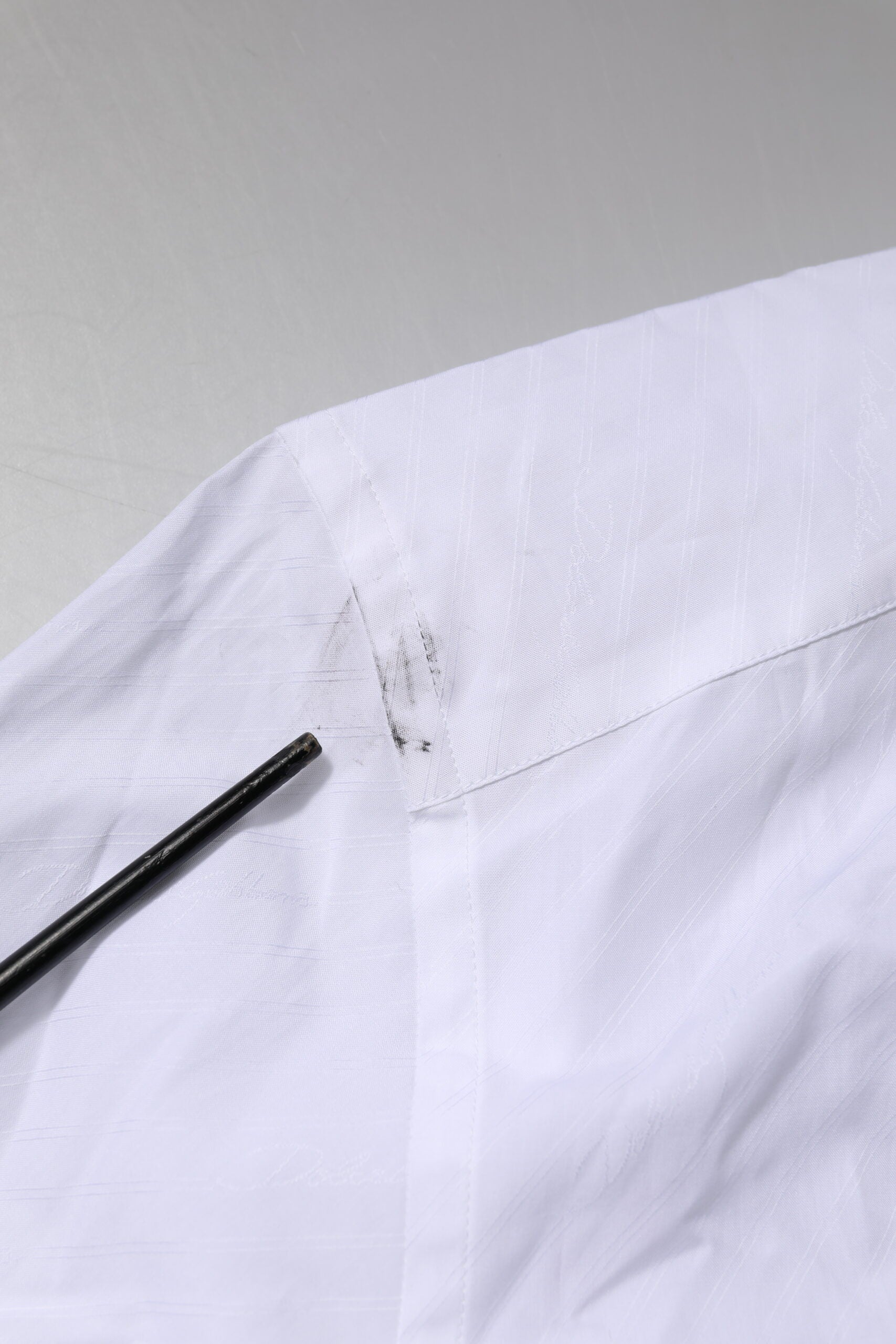 Dolce & Gabbana Weißes langärmeliges Hemd aus Baumwolle GOLD Formal