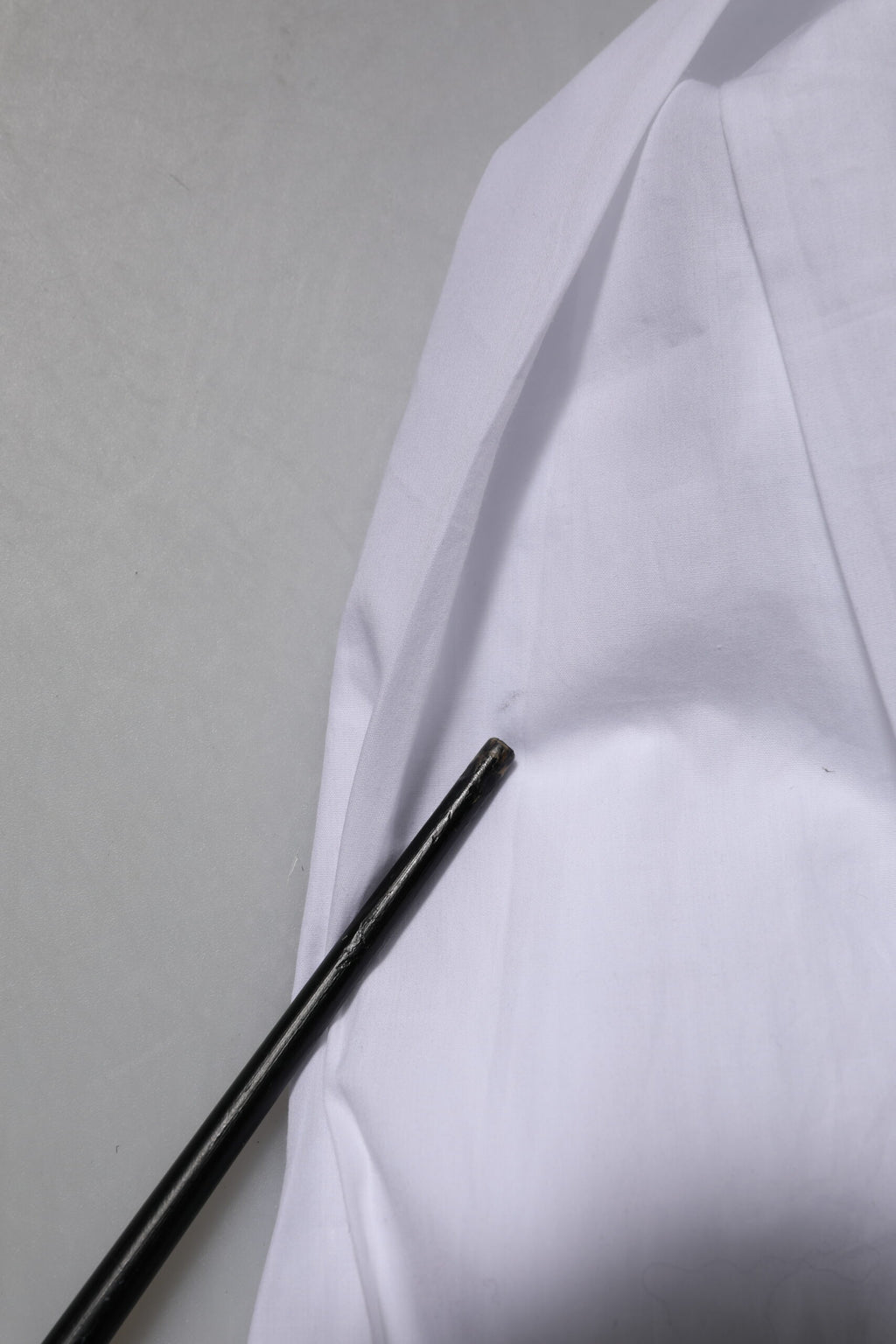 Dolce & Gabbana Weißes langärmeliges Hemd aus Baumwolle GOLD Formal