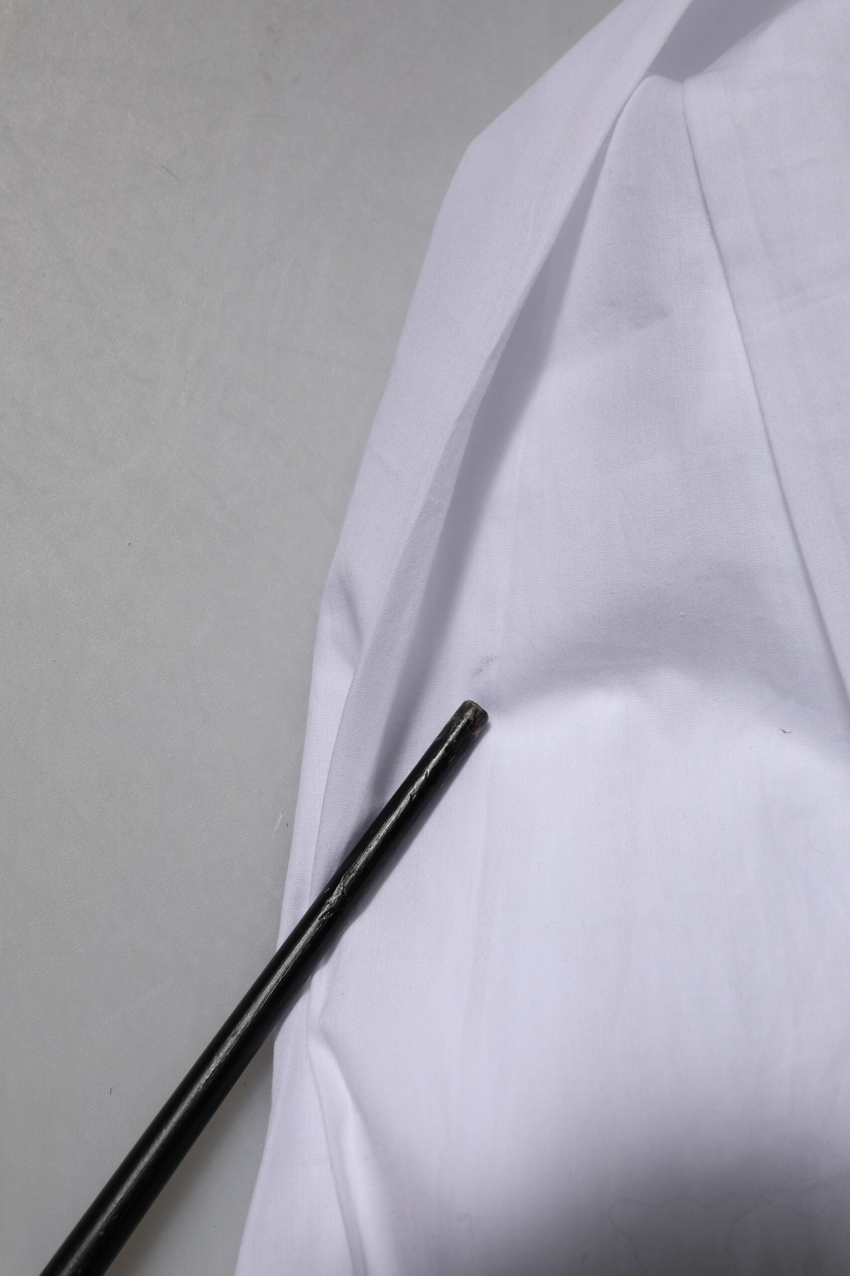 Dolce & Gabbana Weißes langärmeliges Hemd aus Baumwolle GOLD Formal