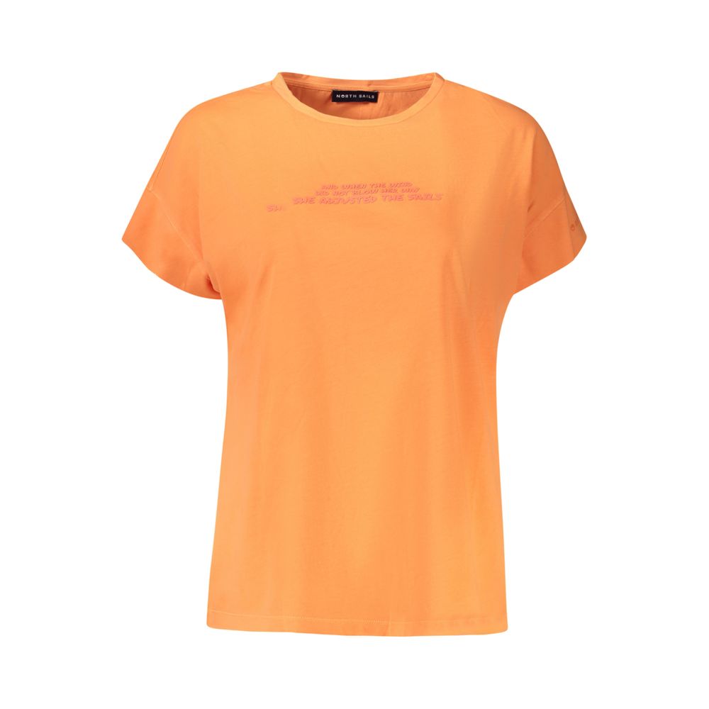 North Sails Orange Baumwolle Frauen T-Shirt
