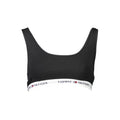 Tommy Hilfiger Black Cotton Women's Sports Bra