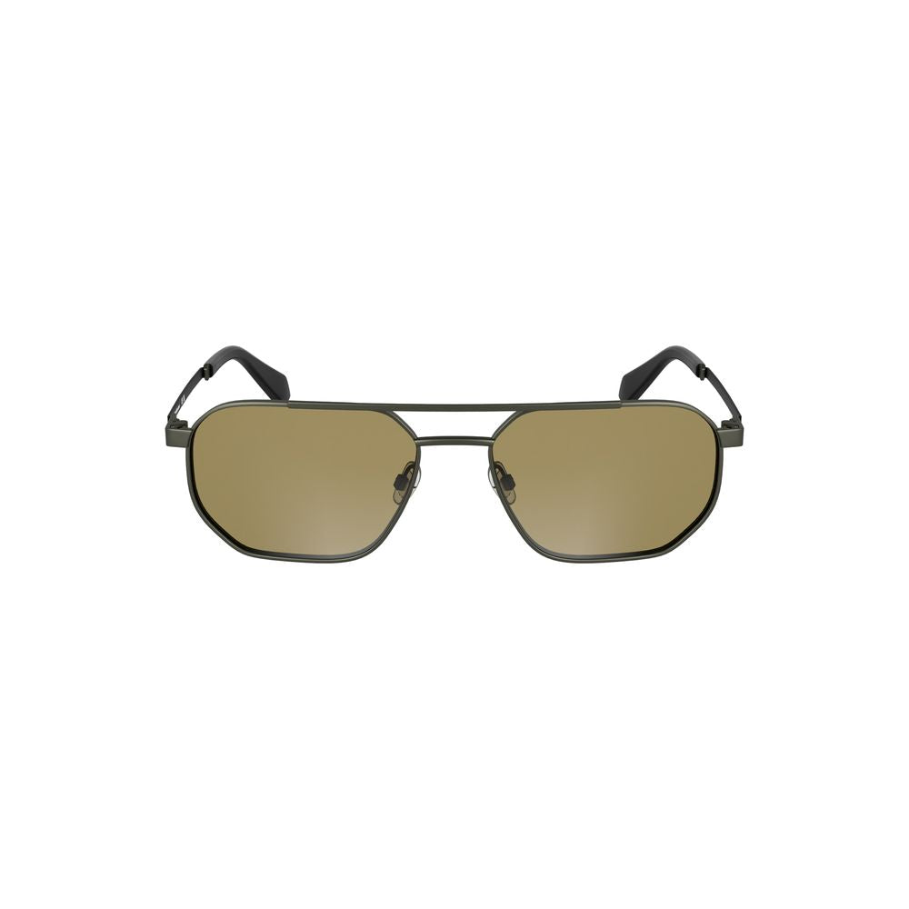Calvin Klein Bronze Metall Männer Sonnenbrille