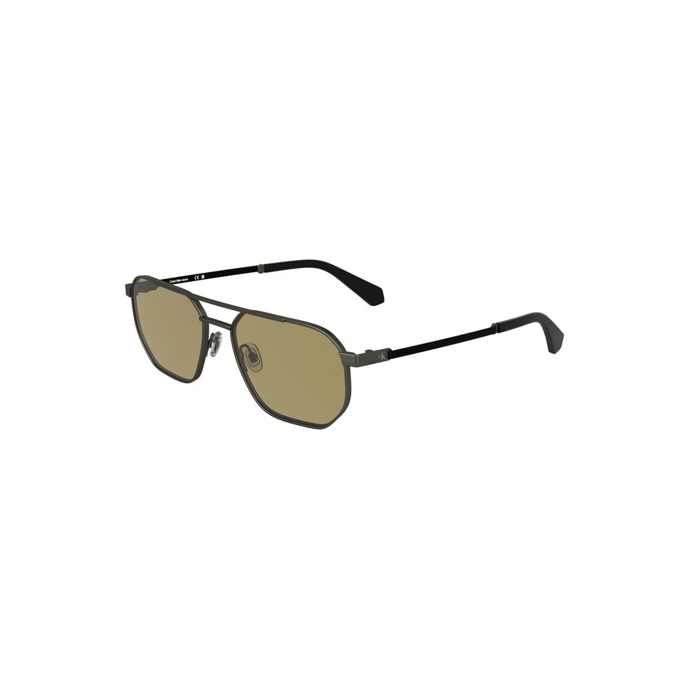 Calvin Klein Bronze Metall Männer Sonnenbrille