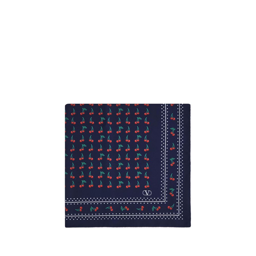 Valentino Garavani Seide Cherryfic Foulard