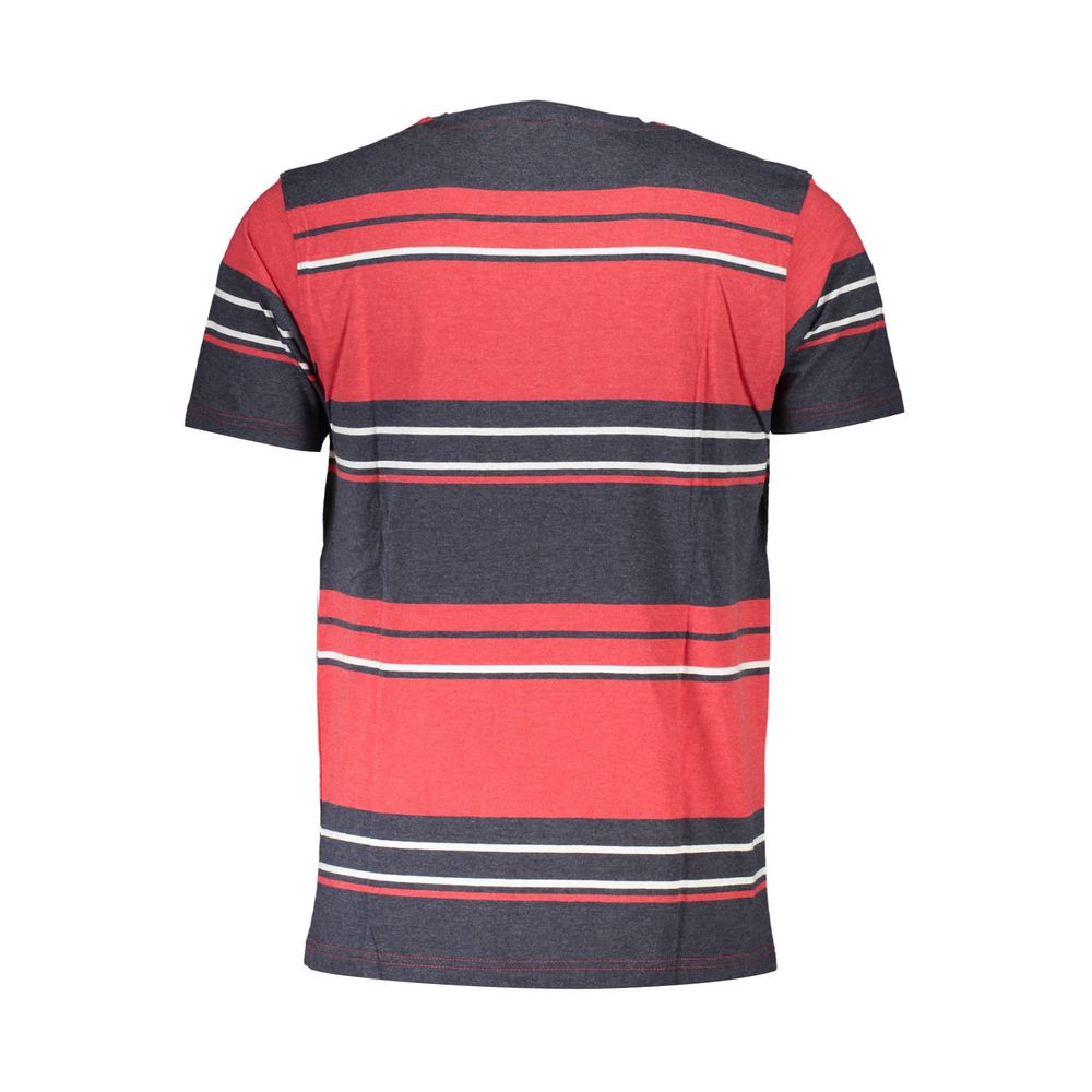 U.S. Grand Polo T-Shirt aus roter Baumwolle