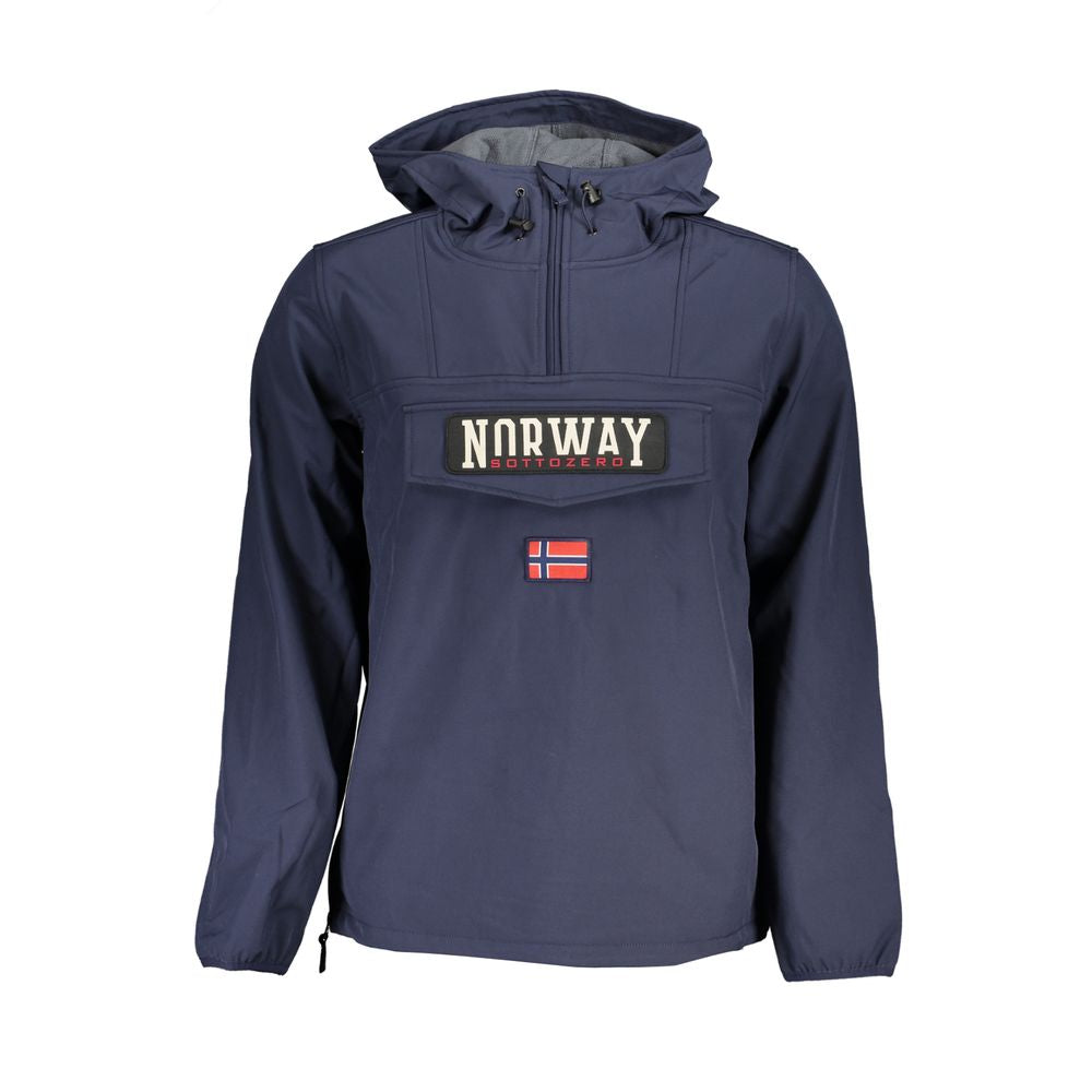 Norway 1963 Blaue Polyester Herren Jacke