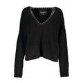 Patrizia Pepe Eleganter langärmeliger Pullover mit V-Ausschnitt und schicken Details