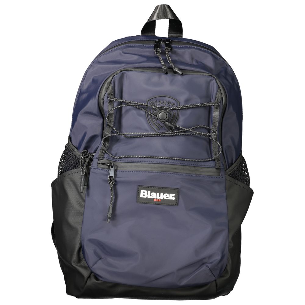 Blauer Polyester-Rucksack für Männer