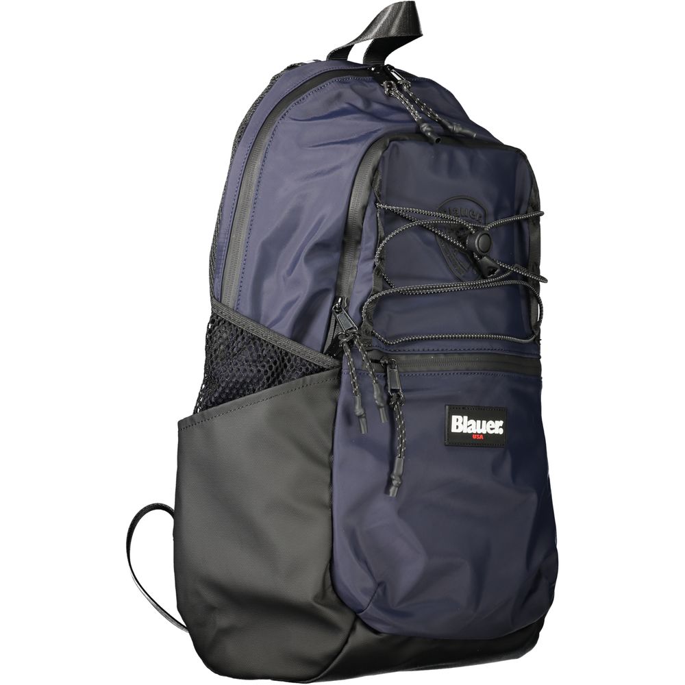 Blauer Polyester-Rucksack für Männer
