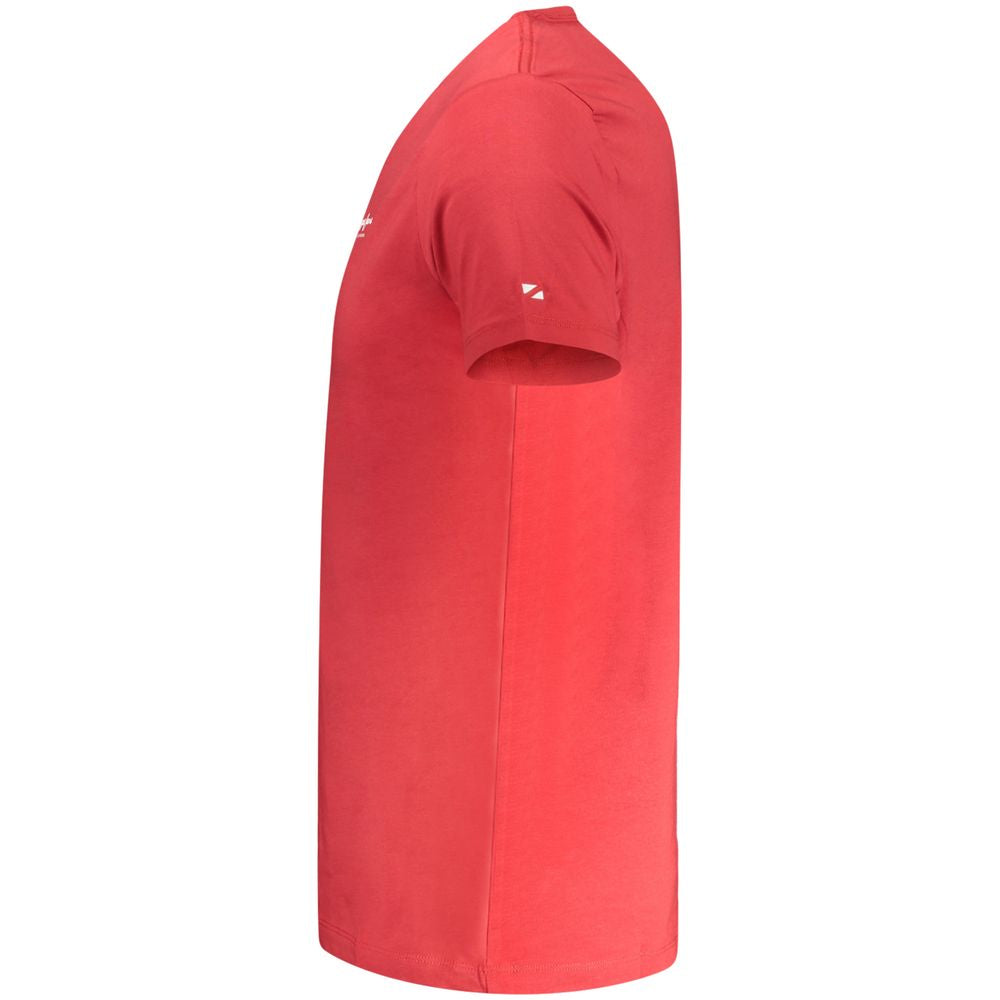 Pepe Jeans Rotes Baumwolle Männer T-Shirt