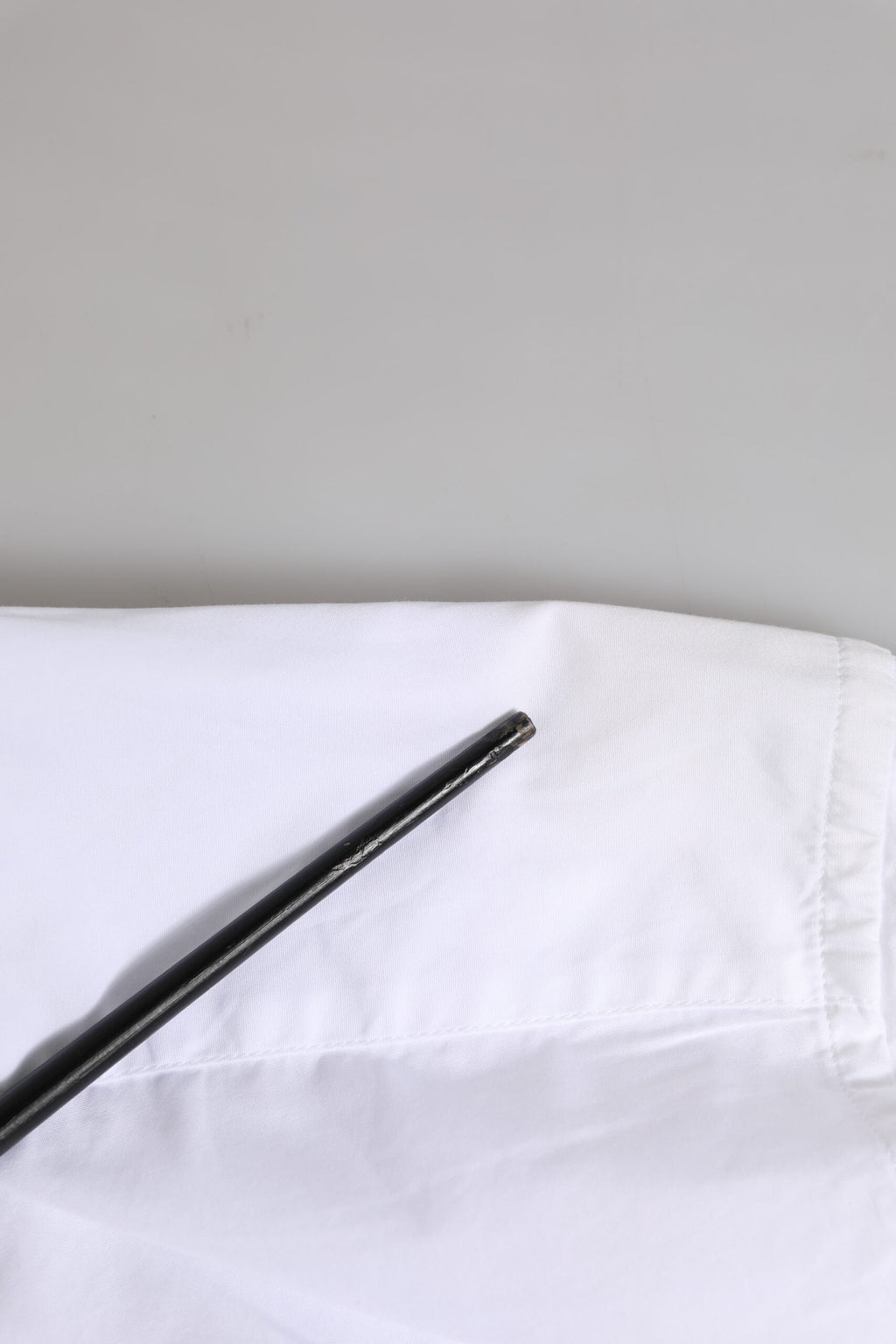 Dolce & Gabbana Weißes GOLD Baumwolle Langarm Herren Hemd Formal