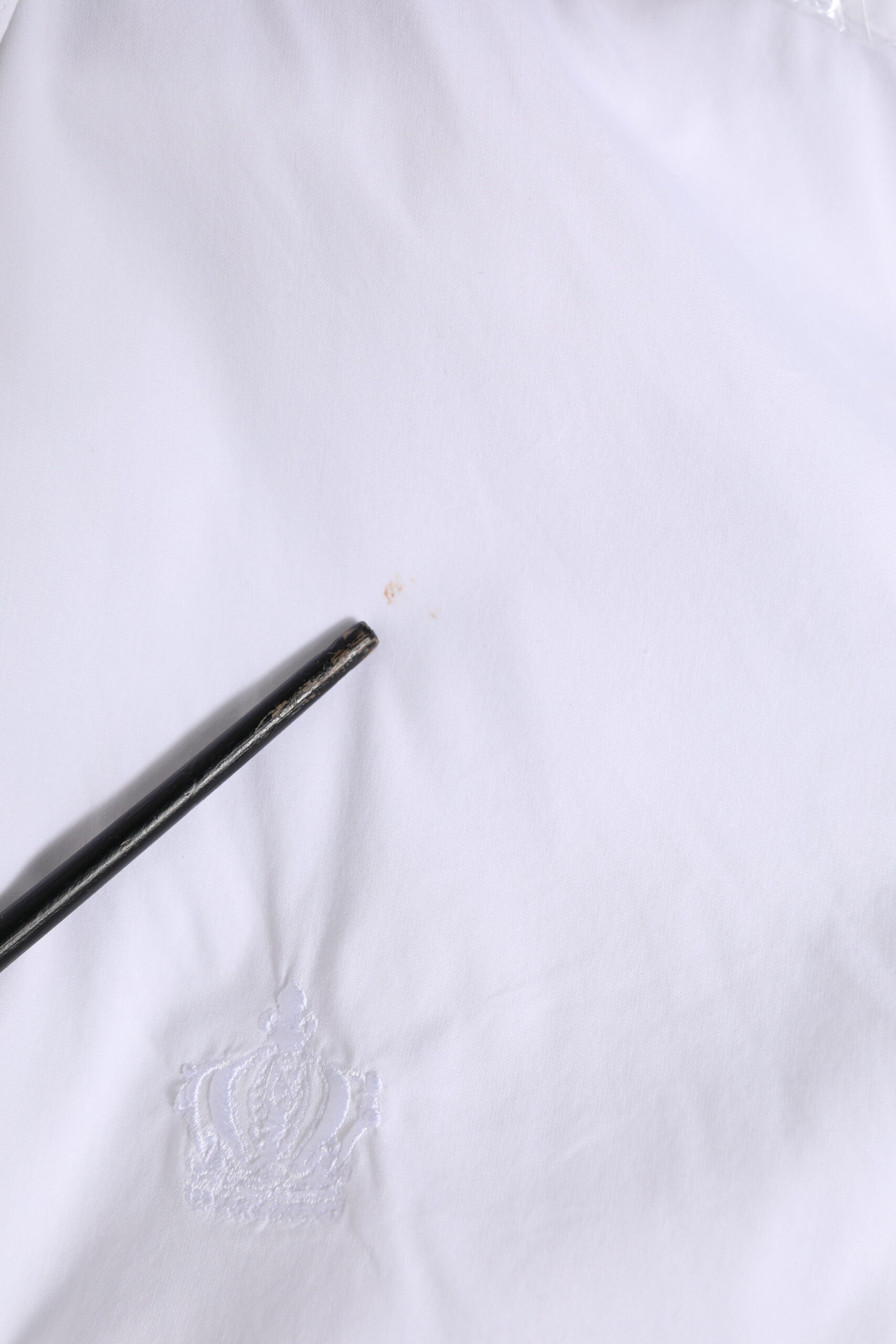 Dolce & Gabbana Weißes GOLD-Baumwollhemd für Männer, formelles Hemd