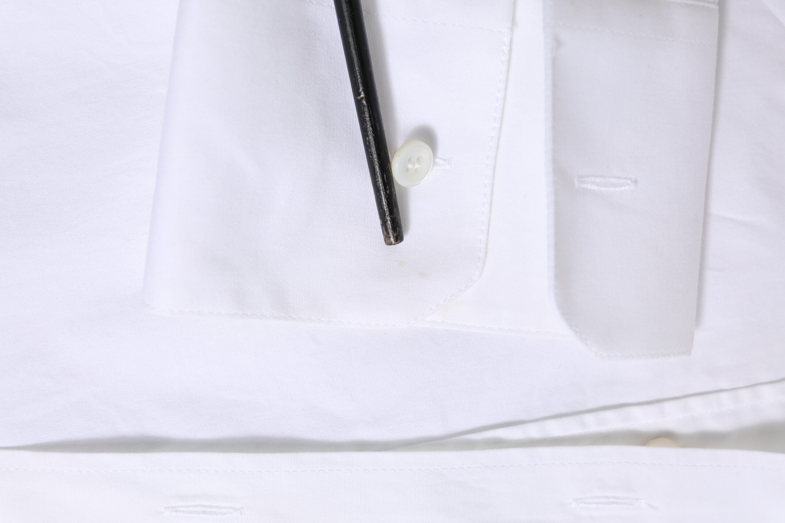 Dolce & Gabbana Weißes GOLD-Baumwollhemd für Männer, formelles Hemd