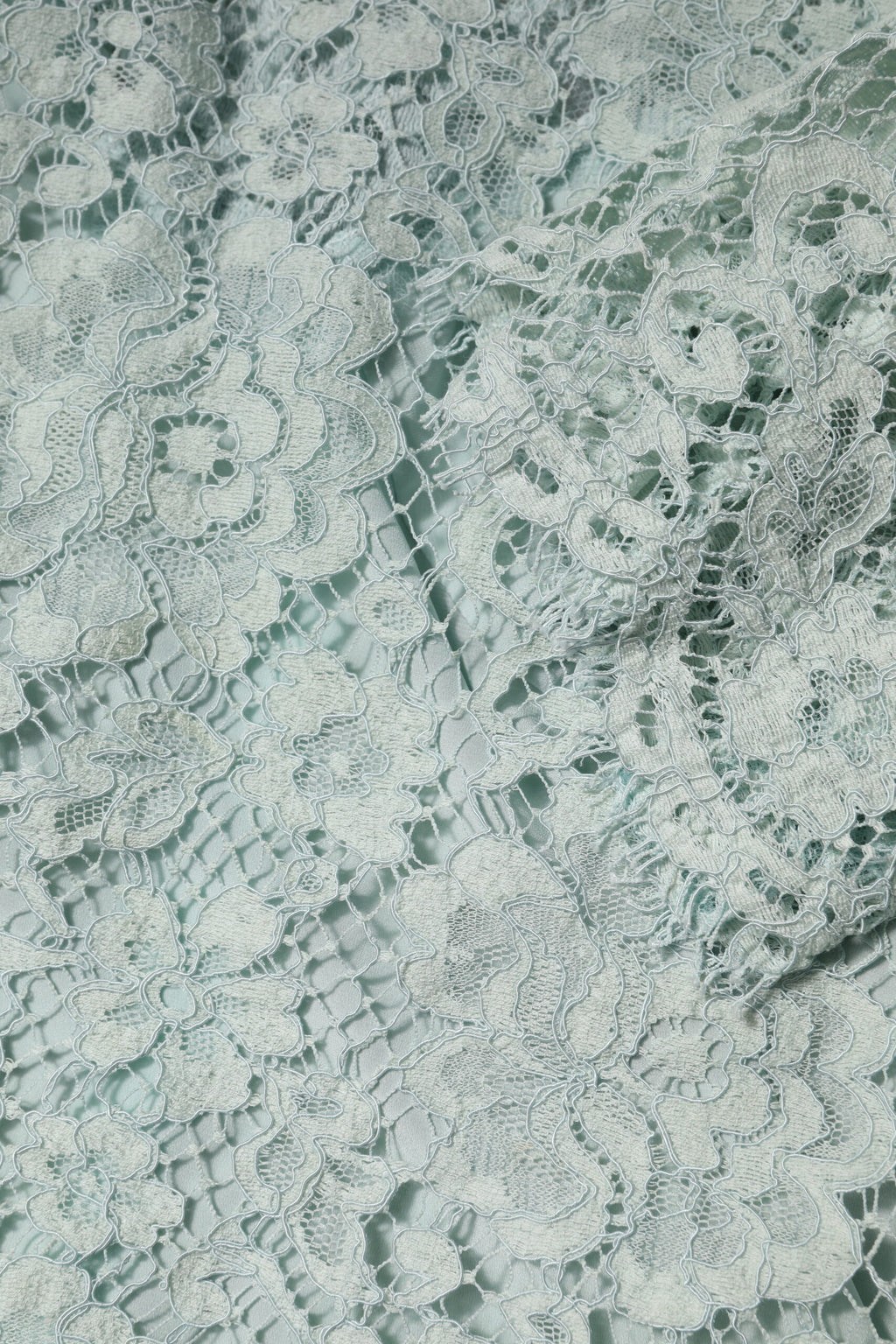 Dolce & Gabbana Mintgrünes Blusenoberteil aus Baumwolle mit Blumenmuster