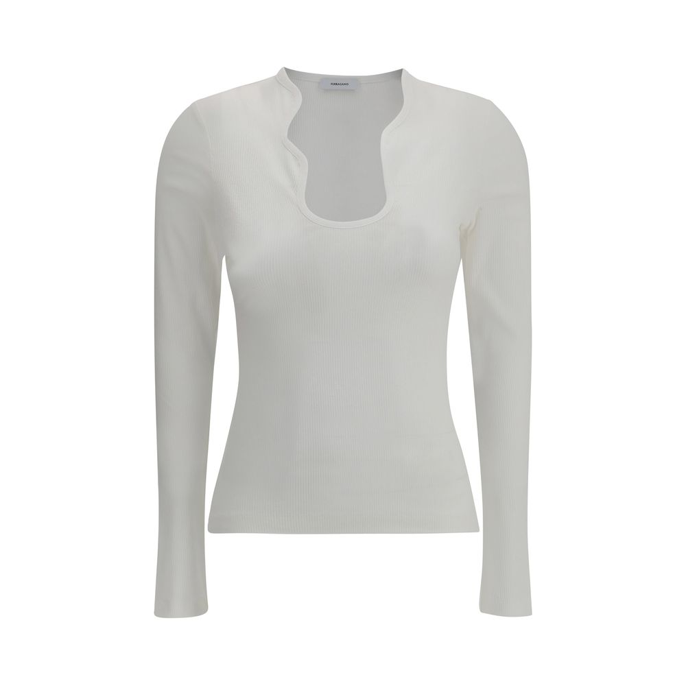 Ferragamo Langärmeliges Top