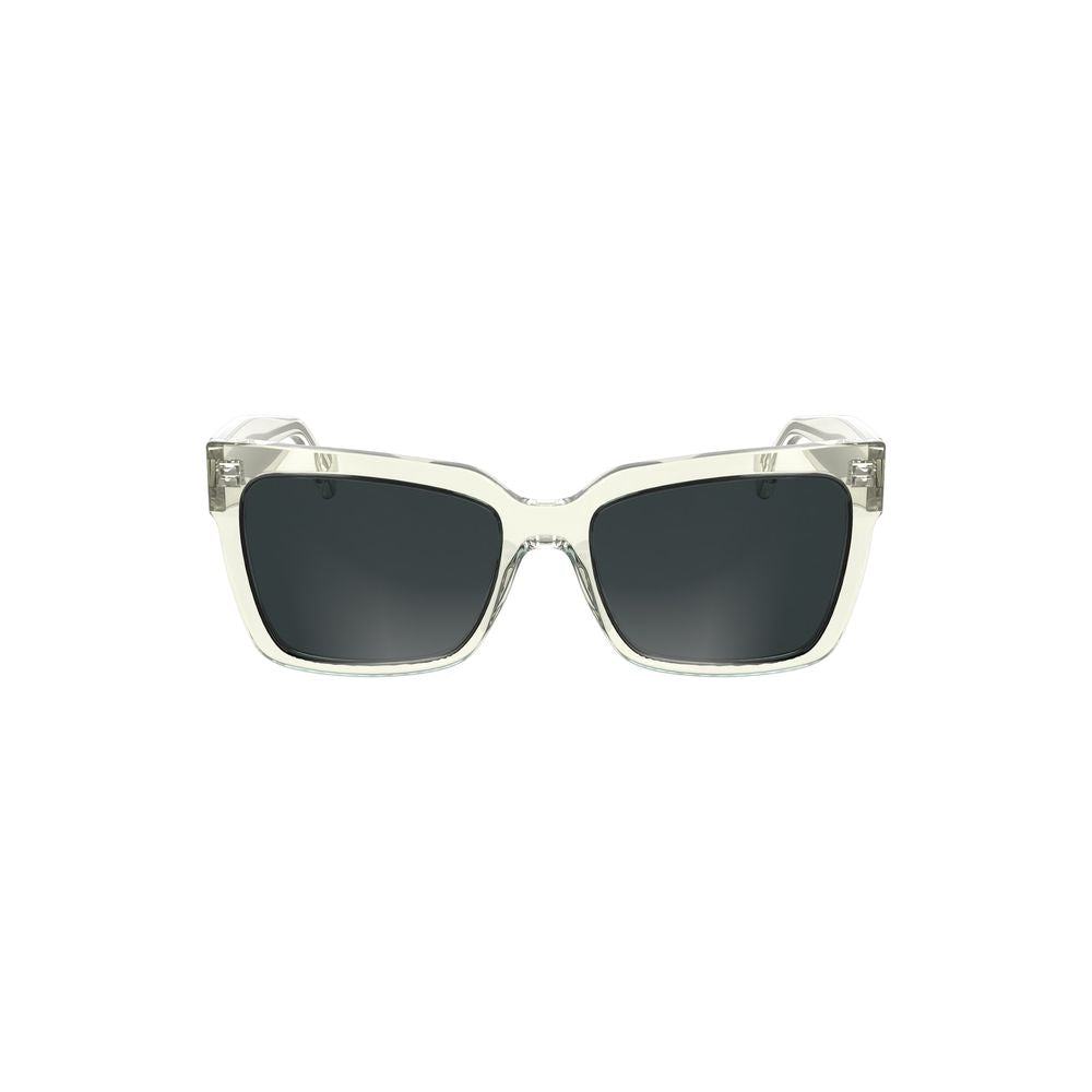 Calvin Klein Transparente Kunststoff-Sonnenbrille