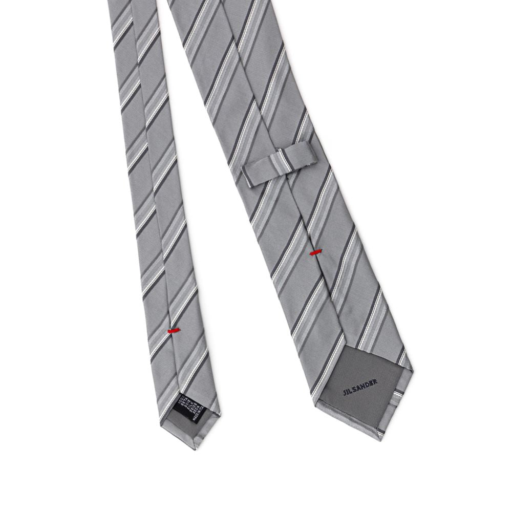 Jil Sander Schwarze Seidenkrawatten &amp