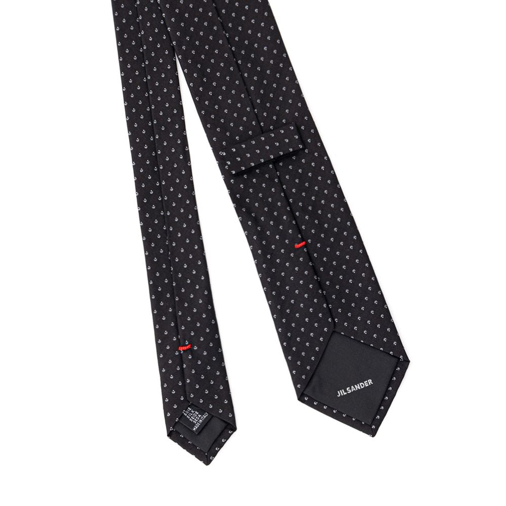 Jil Sander Blaue Seidenkrawatten &amp