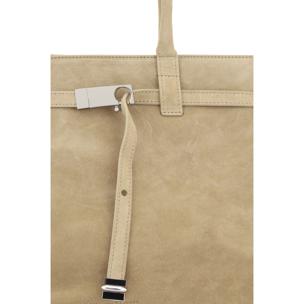 Benedetta Bruzziches Beigefarbene Kalbshaut Bos Taurus Schultertasche