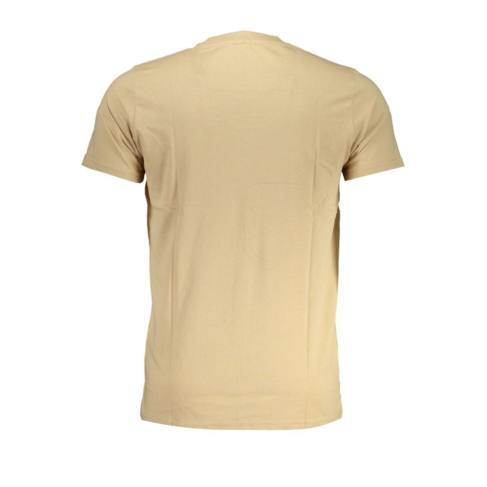 Cavalli Class T-Shirt aus beiger Baumwolle