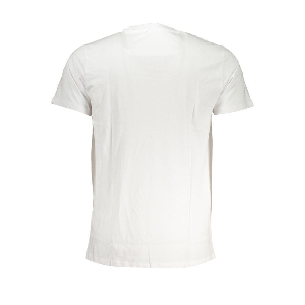 Cavalli Class T-Shirt aus weißer Baumwolle
