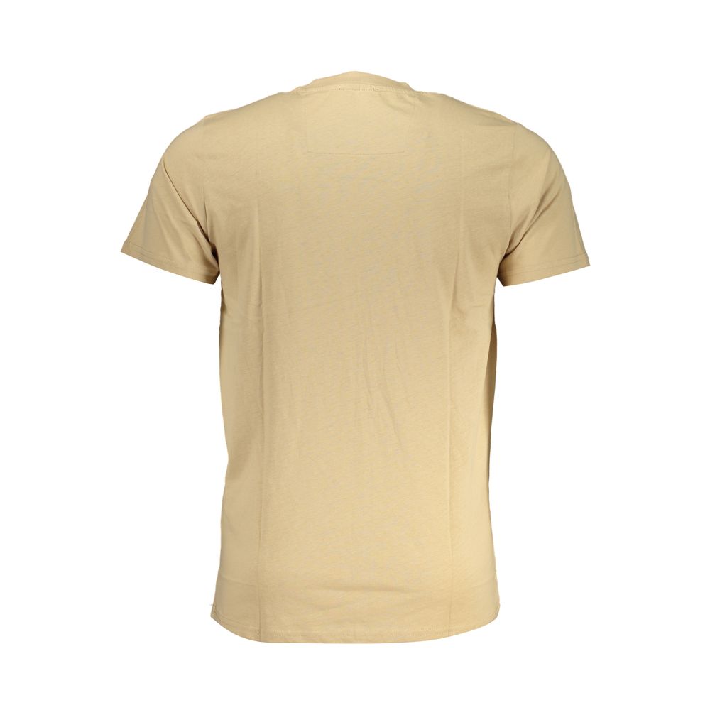 Cavalli Class T-Shirt aus beiger Baumwolle