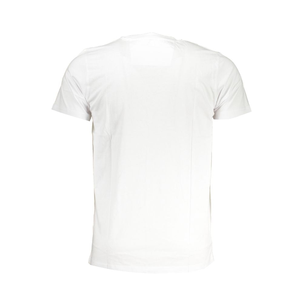 Cavalli Class T-Shirt aus weißer Baumwolle