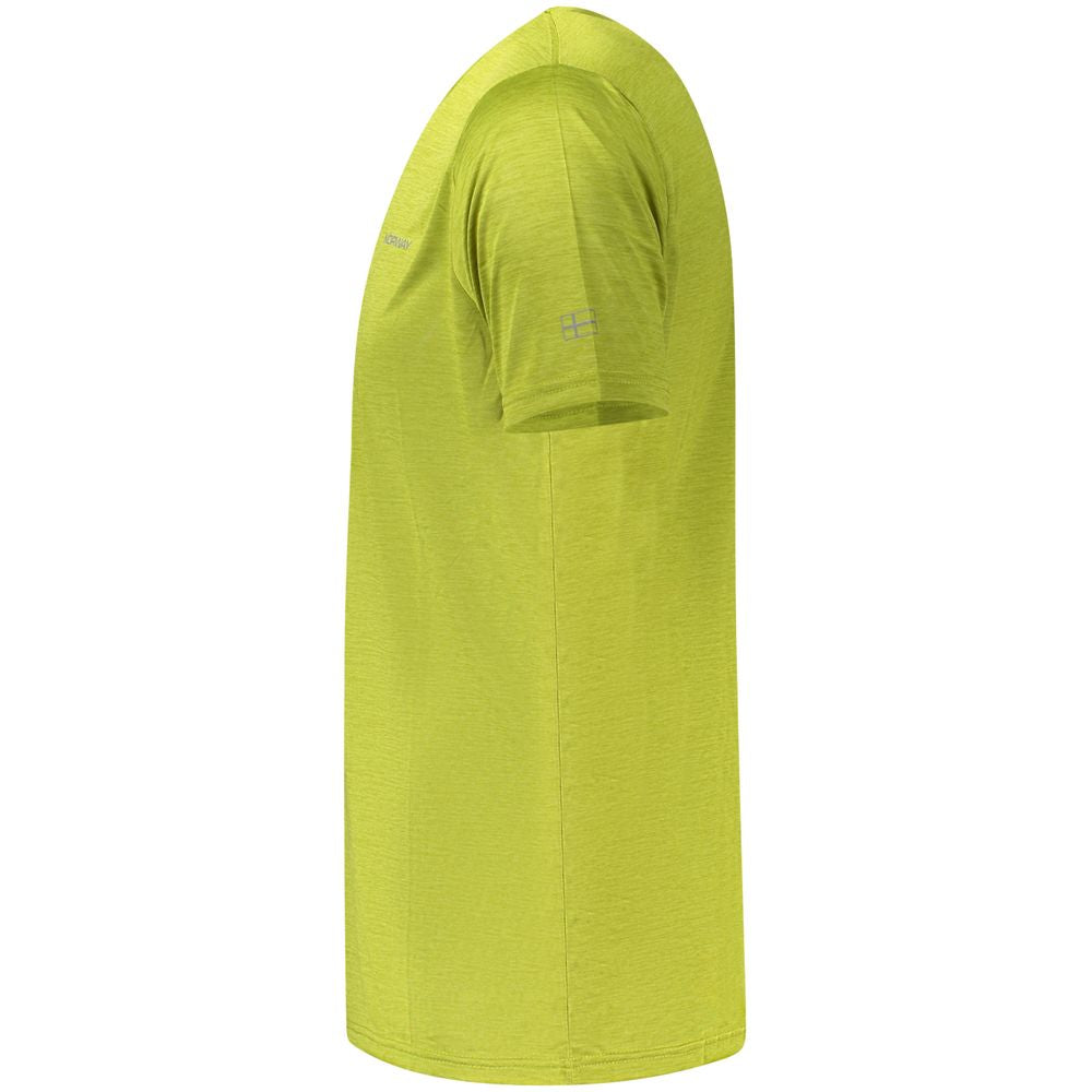 Norway 1963 T-Shirt aus grünem Polyester