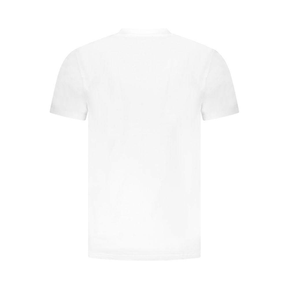 Cavalli Class Weißes Baumwolle Männer T-Shirt