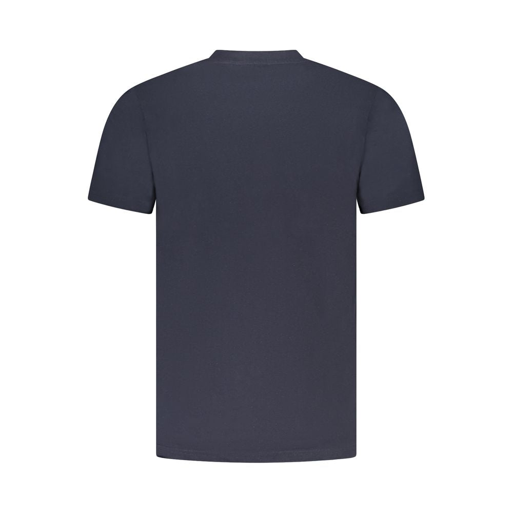 Cavalli Class Blau Baumwolle Männer T-Shirt
