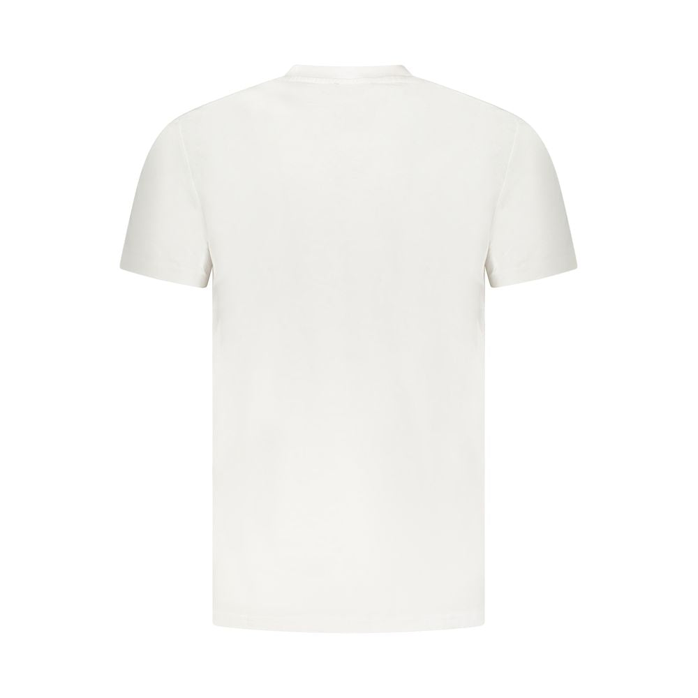 Cavalli Class Weißes Baumwolle Männer T-Shirt