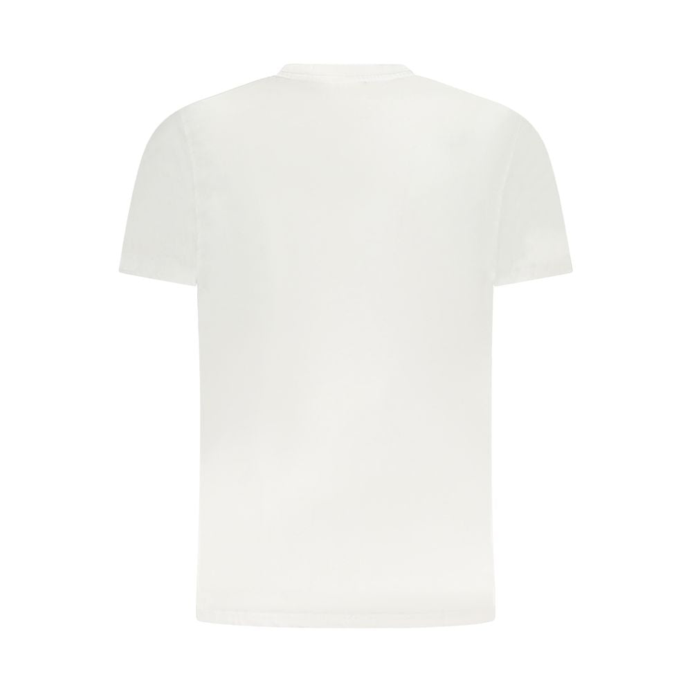 Cavalli Class Weißes Baumwolle Männer T-Shirt