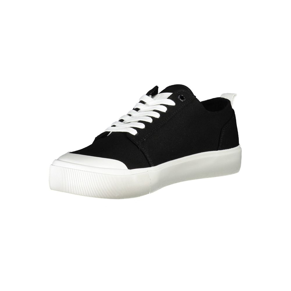 Calvin Klein Schwarz Recyceltes Material Herren Sneaker