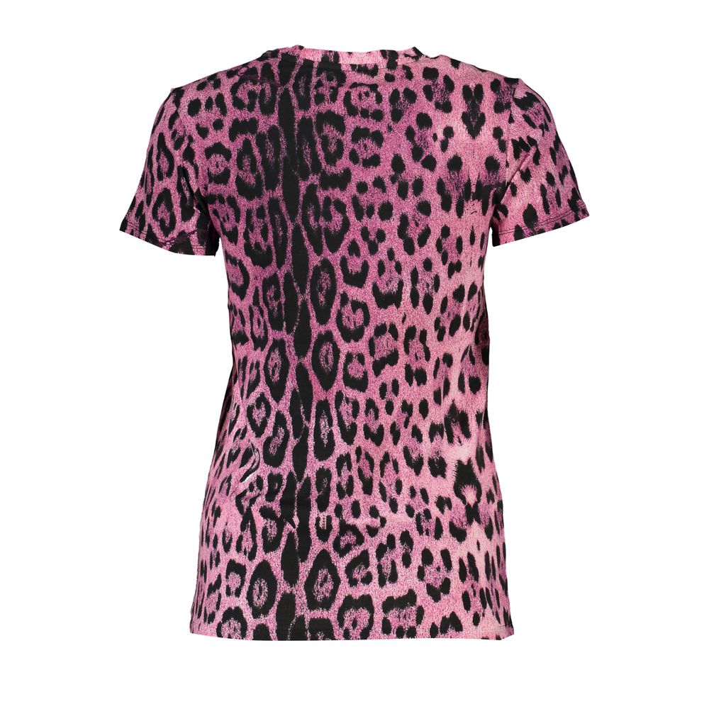 Cavalli Class Rosa Baumwolle Tops & T-Shirt