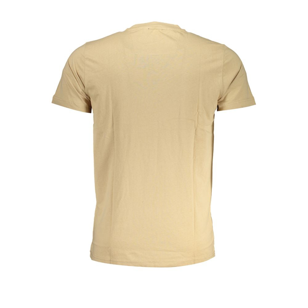 Cavalli Class T-Shirt aus beiger Baumwolle