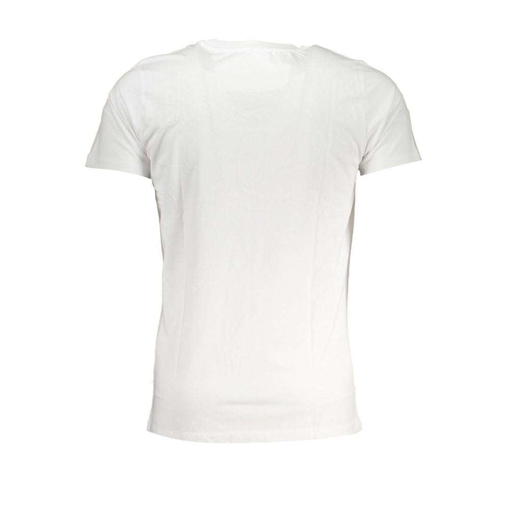 Cavalli Class T-Shirt aus weißer Baumwolle